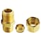 Thrifco Plumbing No. 46 3/8 Inch Flare x 3/8 Inch FIP Brass Adapter 4401130 - alternate 5
